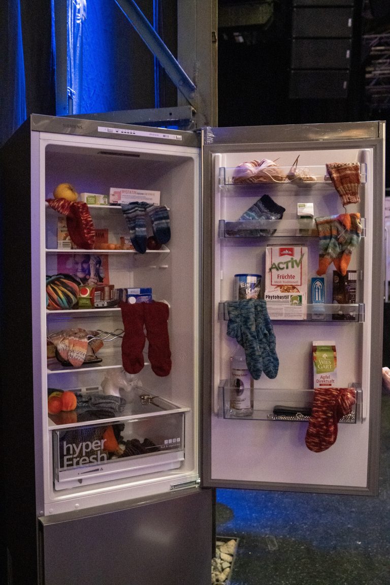 Szenenfoto aus dem Musical Socken im Kühlschrank (2019)